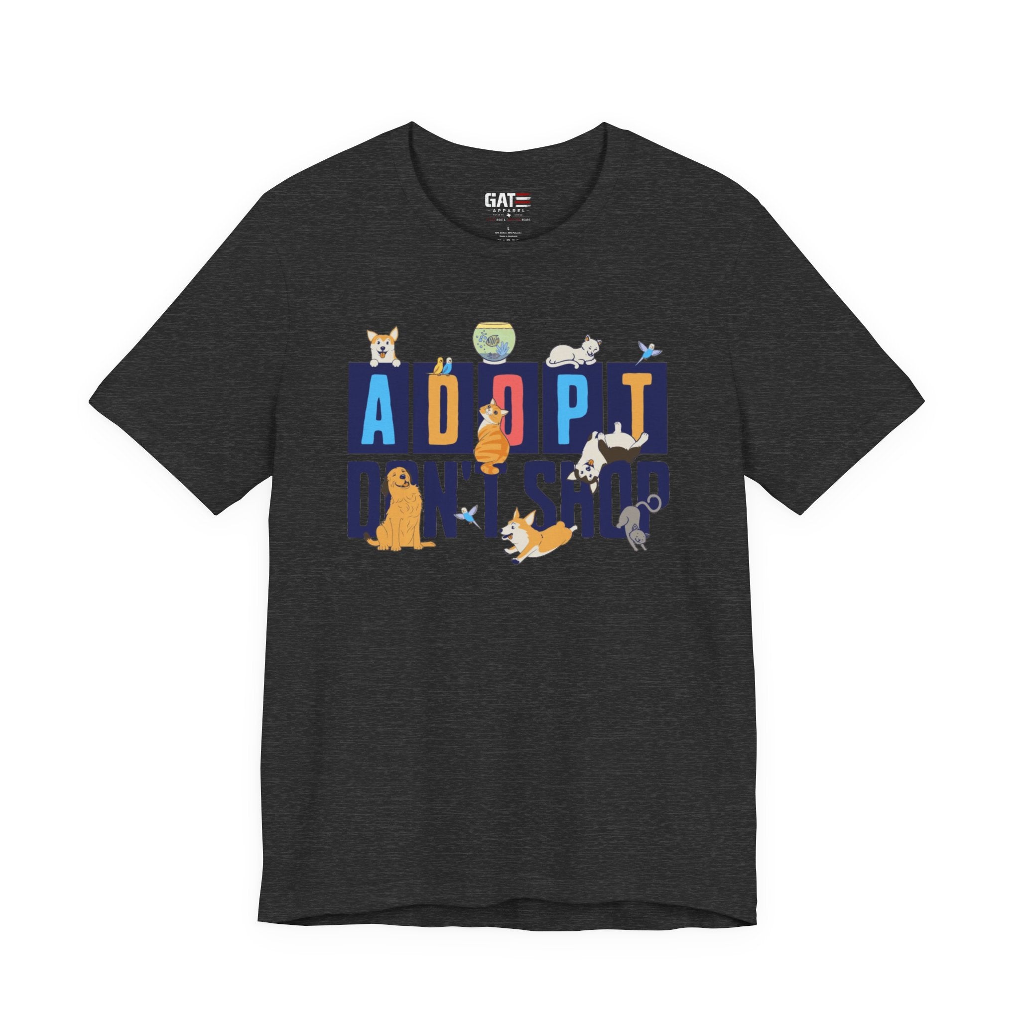 Adopt Don't Shop Rescue Pet T-Shirt