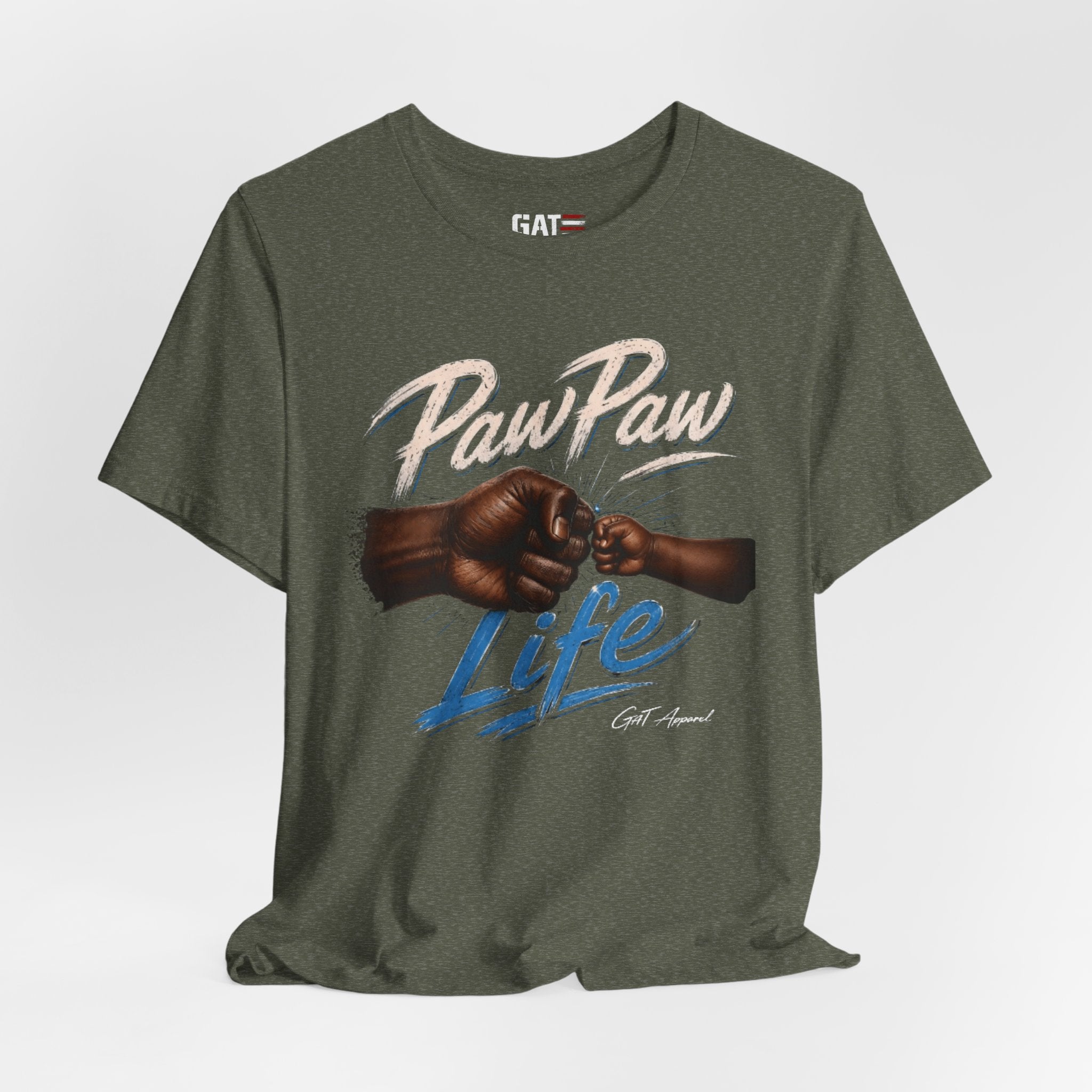 PawPaw Life Tee Style 1 | Father and Child Fist Bump T-Shirt