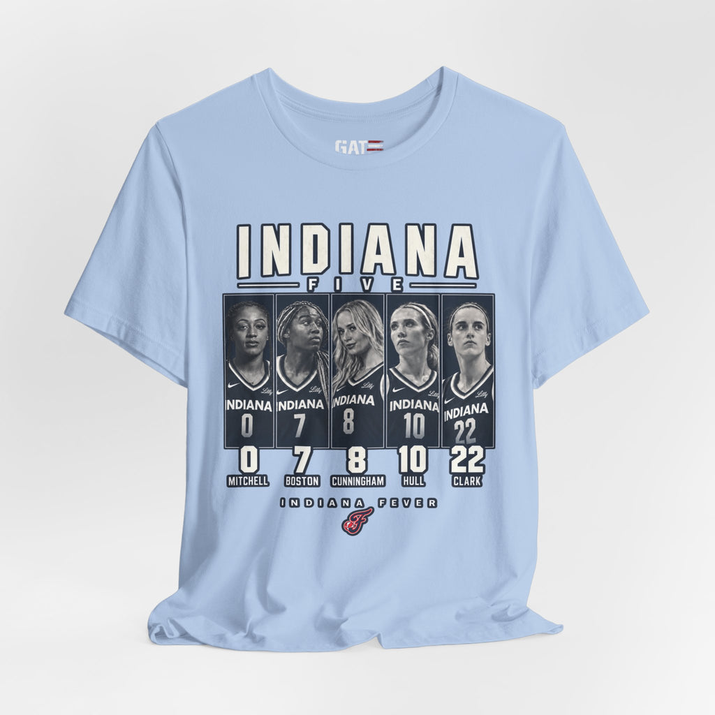 Indiana Fever The Five Shirt | Caitlin Clark WNBA Basketball Tee