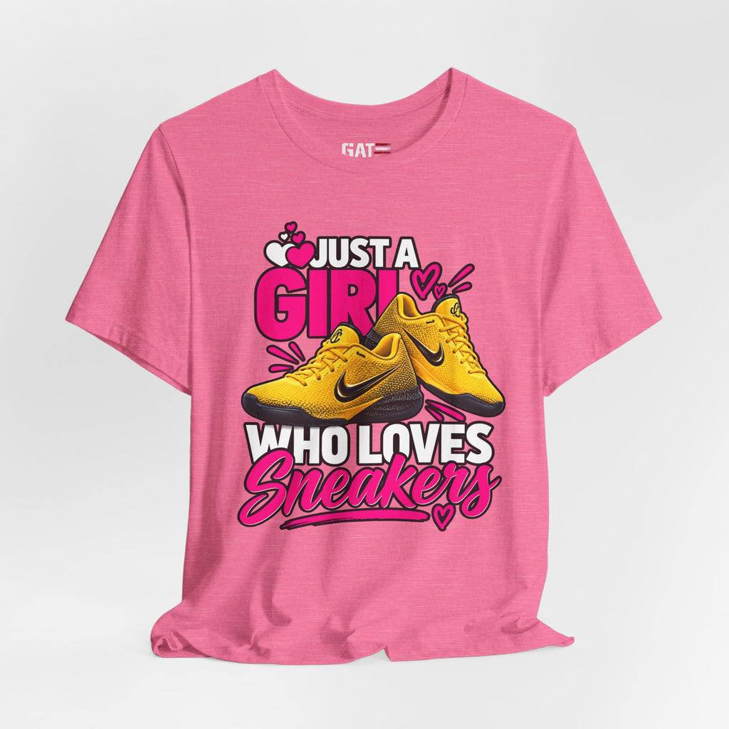 Caitlin Clark Caitlin 1s Just a Girl Sneaker Shirt | Style 3