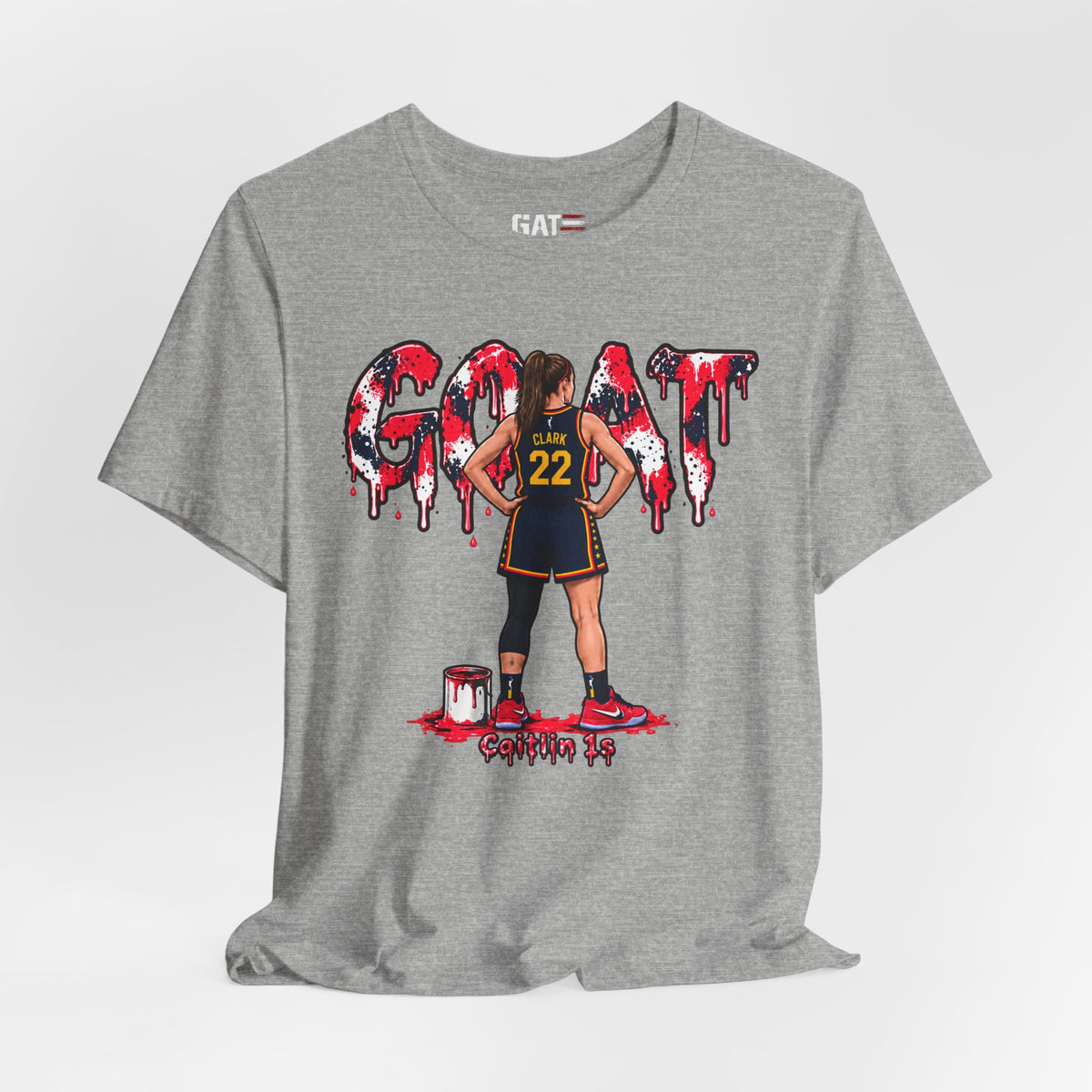 Caitlin Clark Caitlin 1s GOAT Sneaker Shirt | Fever Tee