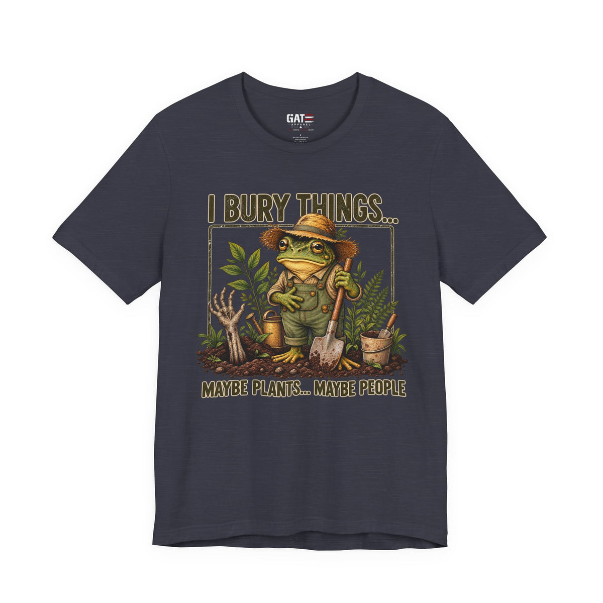 Funny plant lover T-shirt mockup
