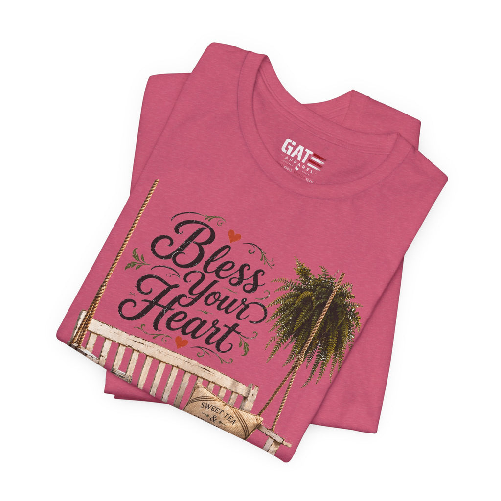 Funny Southern Shirt, Bless Your Heart Tee, Southern Humor Graphic Tee, Magnolia Floral Shirt, Country Girl Gift, Farmhouse Style Tee
