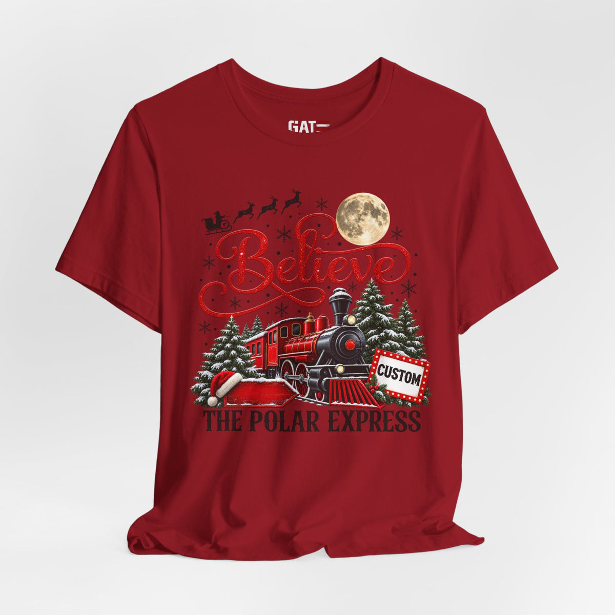Personalized Polar Express Shirt - product mockup view 42