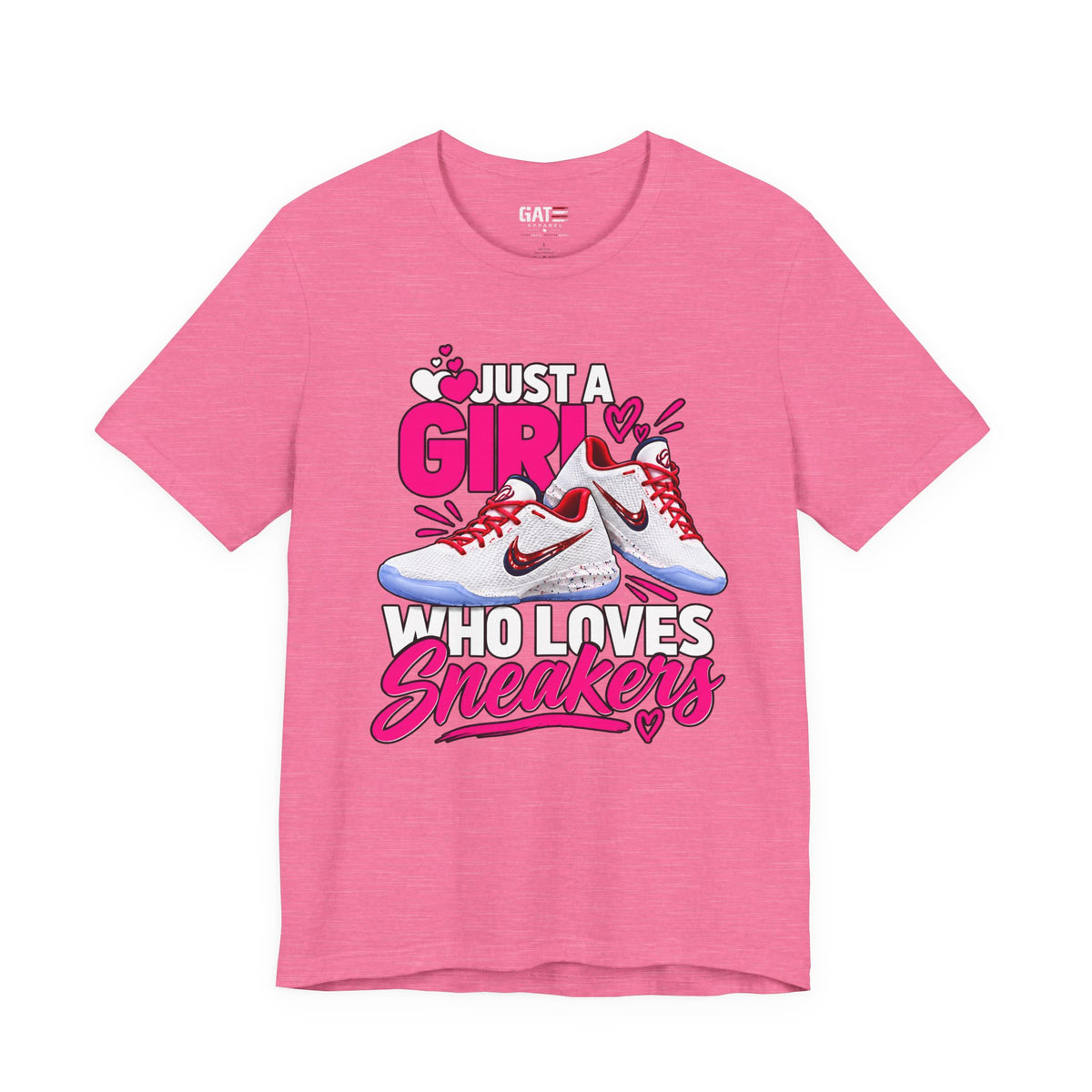 Caitlin Clark Caitlin 1s Just a Girl Sneaker Shirt | Style 4