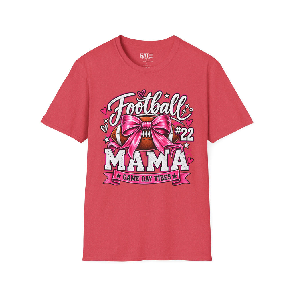Personalized Football Mom Player Shirt | Custom Name & Number