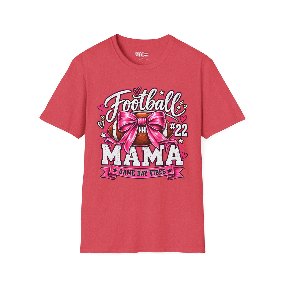 Personalized Football Mom Player Shirt | Custom Name & Number