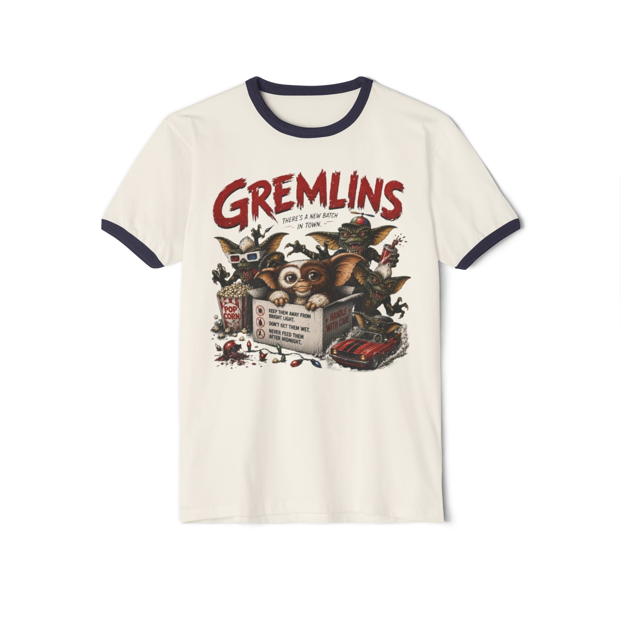 Gremlins Retro Movie Ringer T-Shirt