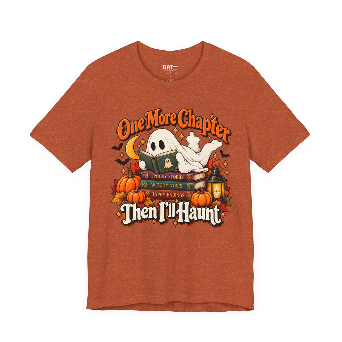 One More Chapter Then I'll Haunt Shirt | Halloween Book Tee