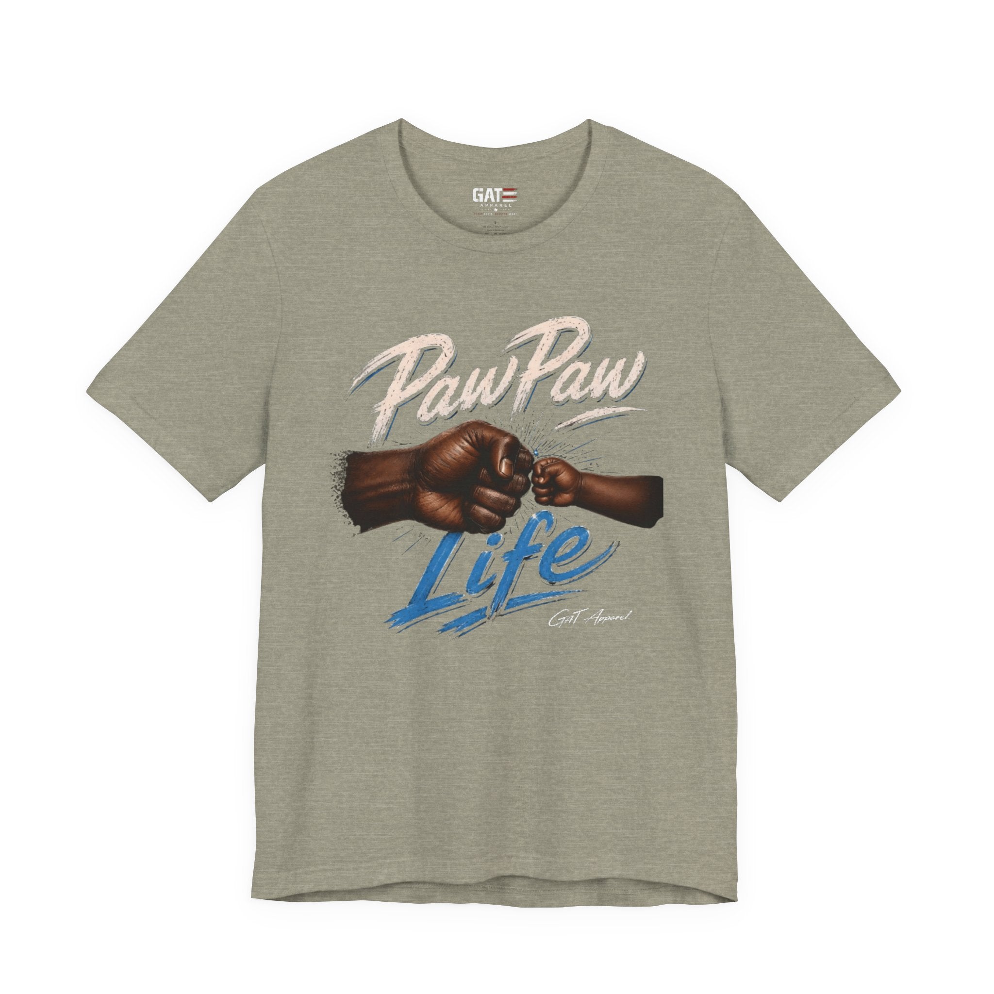 PawPaw Life Tee Style 1 | Father and Child Fist Bump T-Shirt