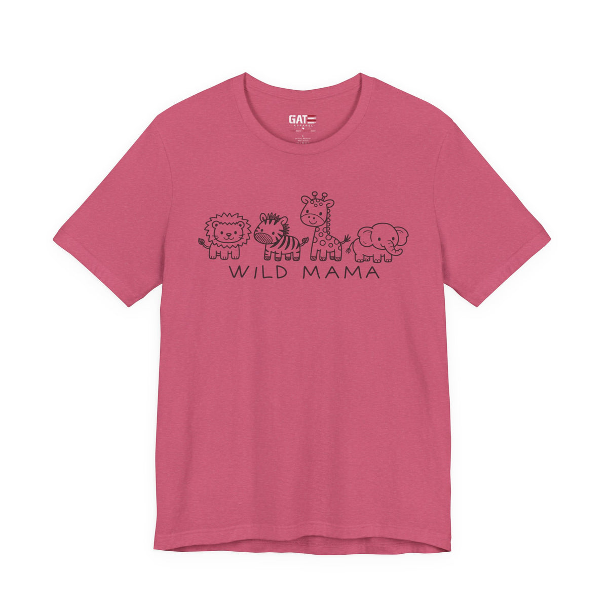 Wild Mama T-Shirt – Cute Baby Animal Graphic Tee for Moms - product image 14