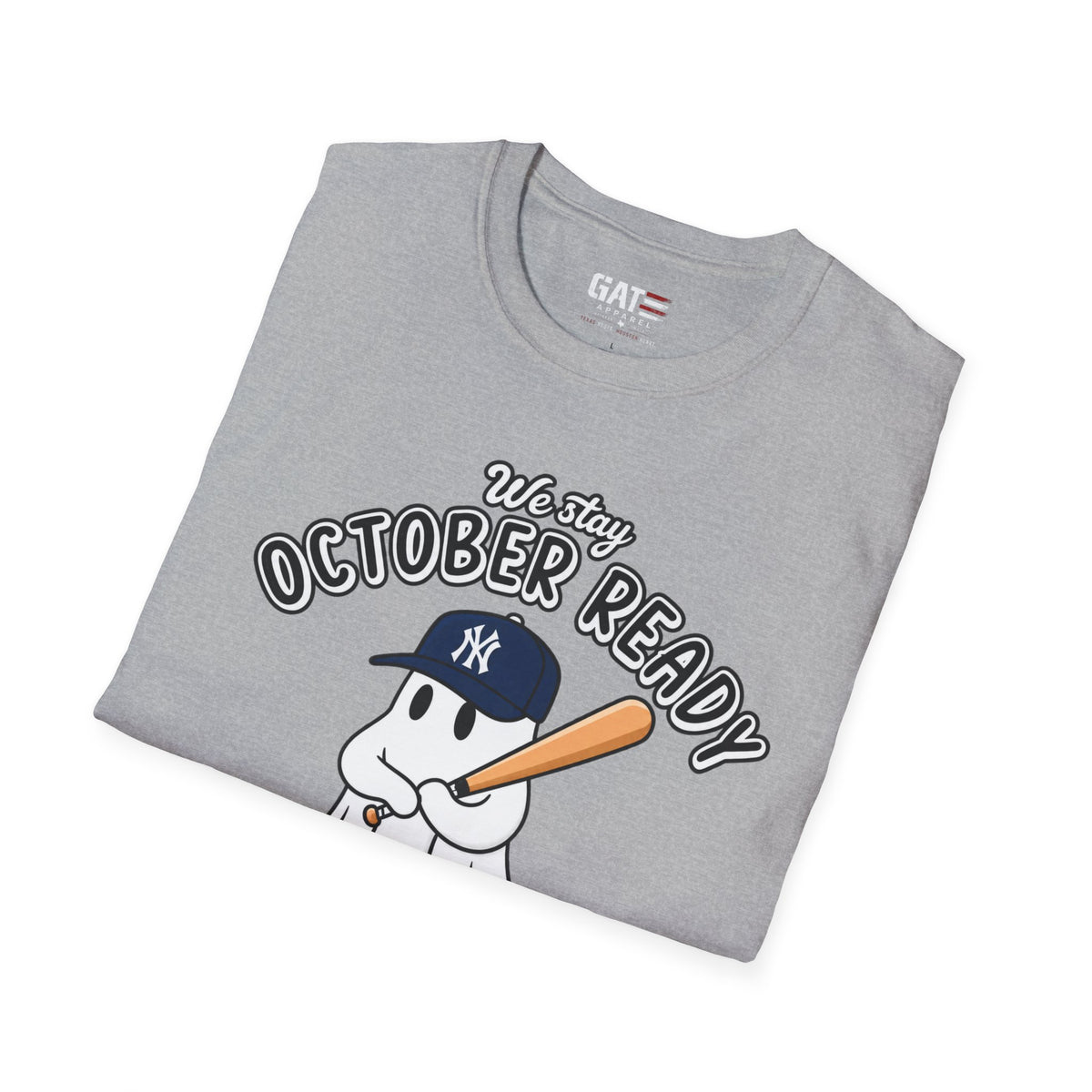 New York Yankees playoff baseball graphic tee mockup