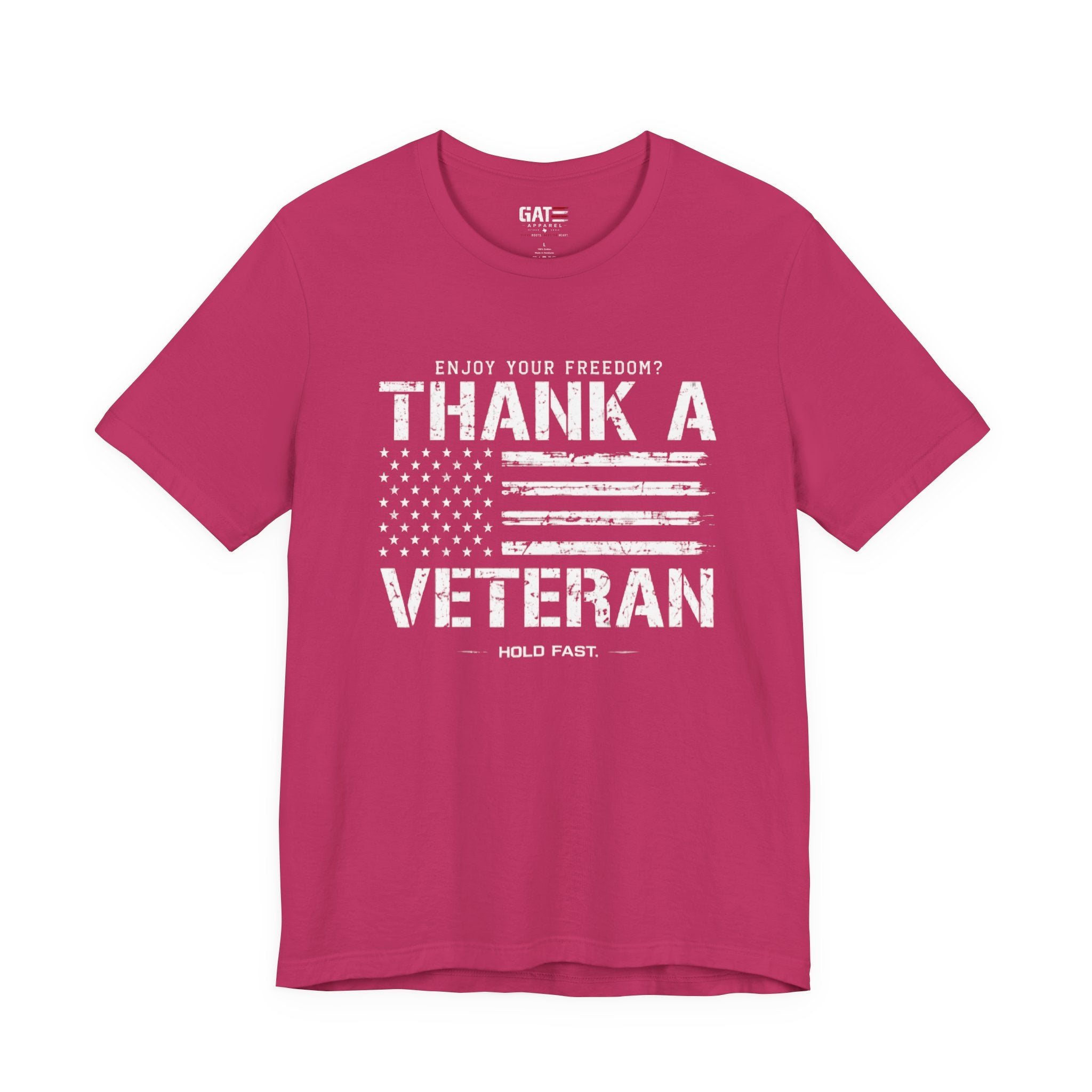 Veteran Shirt Enjoy Your Freedom Thank A Veteran Tee Patriotic American Flag Shirt Military Appreciation Gift for Men and Women
