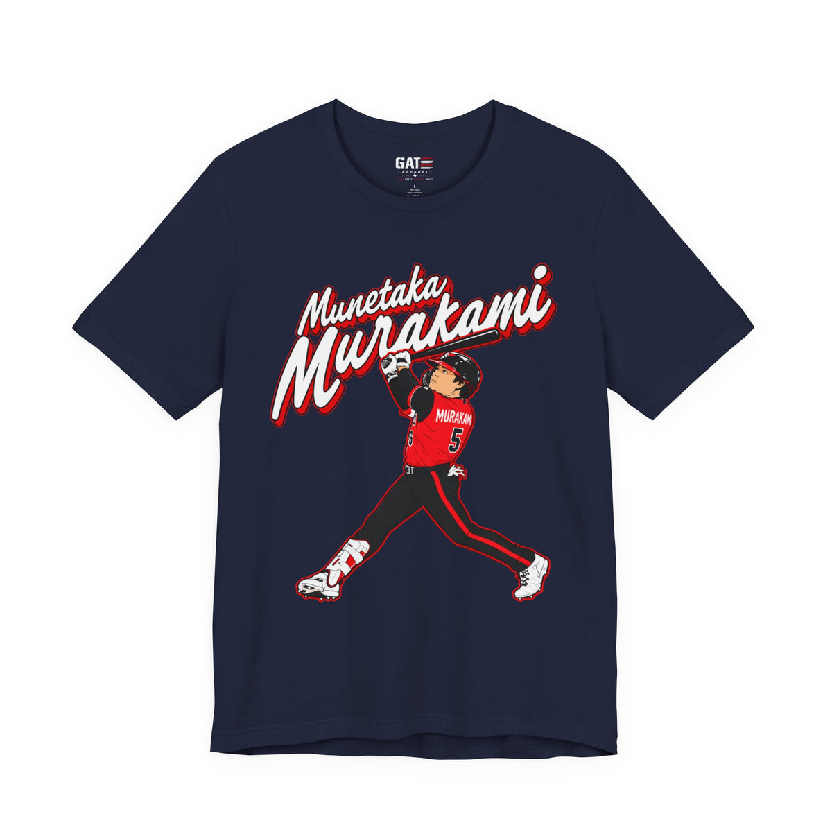 Chicago White Sox Munetaka Murakami Baseball Player Tee — Retro Japan Pro Baseball T-Shirt