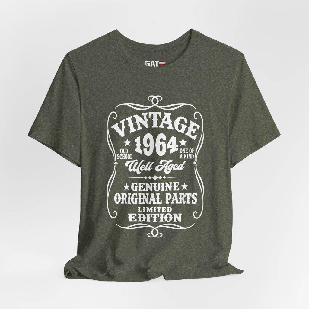 Personalized Birthday Shirt Vintage Well Aged T‑Shirt — Limited Edition Birthday Gift