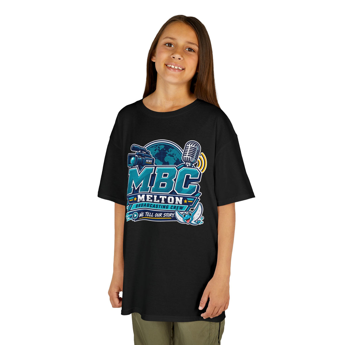 Melton Elementary Broadcasting Crew Kids Shirt