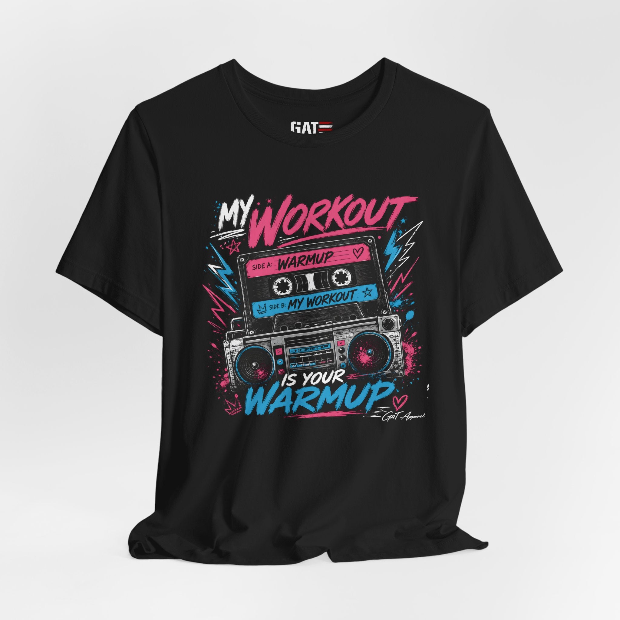 My Workout Is Your Warmup Shirt, Retro Gym Shirt, Women's Workout Tee, Fitness Graphic Shirt, 80s Gym Shirt