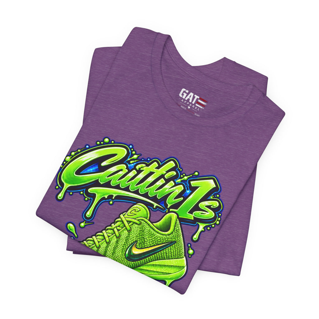 Caitlin Clark Caitlin 1s Electric Green Sneaker Shirt
