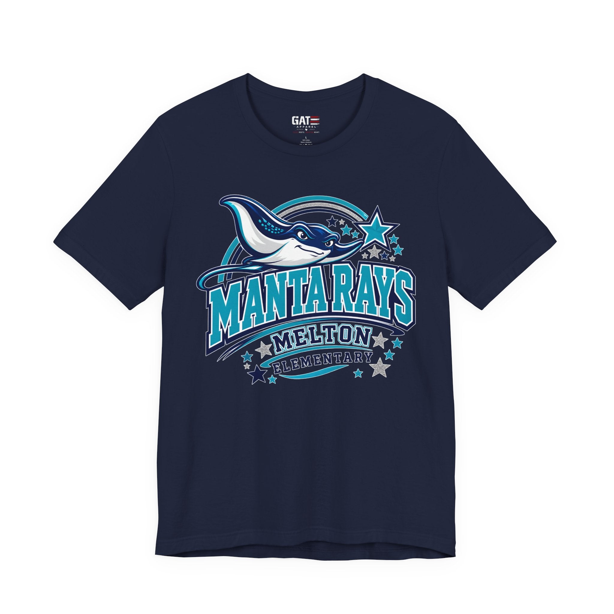 Melton Manta Rays Elementary T-Shirt — School Spirit