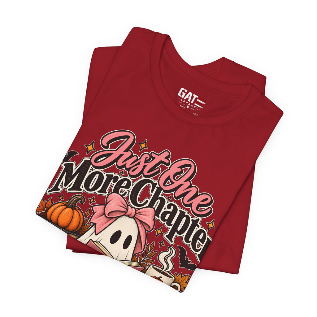 Just One More Chapter Halloween Shirt | Book Lover Tee