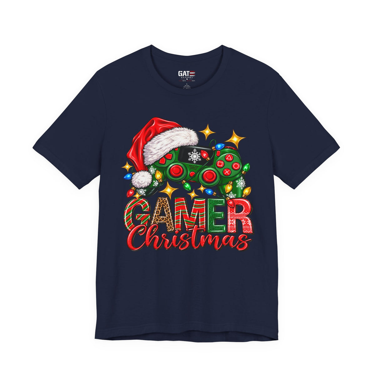 Gamer Christmas T-Shirt | Holiday Gaming Graphic Tee - product image 6