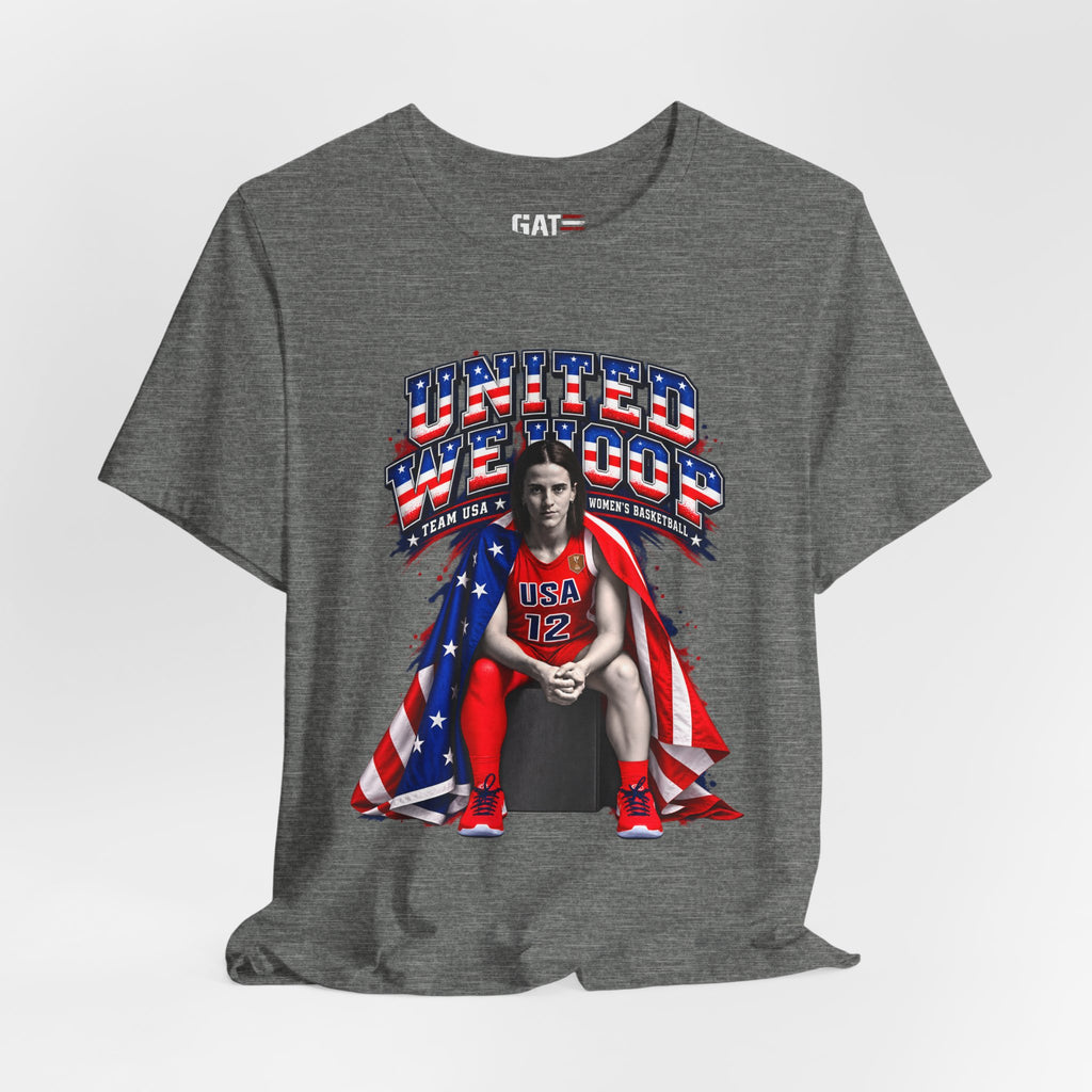 Caitlin Clark Team USA Shirt | WNBA Tee Style 2