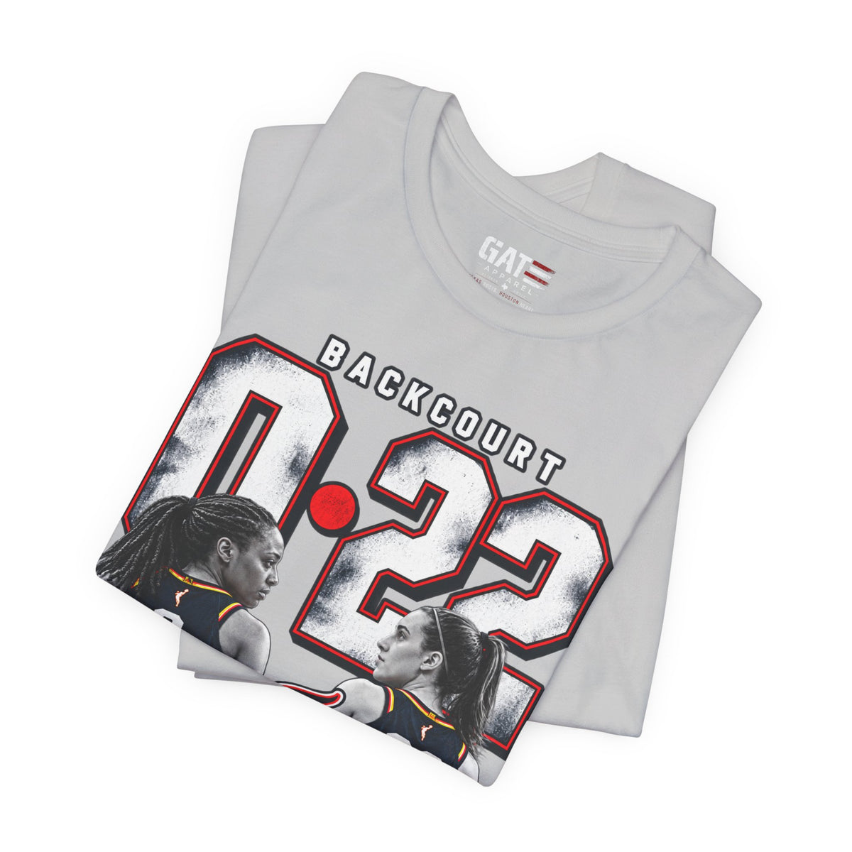 Caitlin Clark & Kelsey Mitchell Backcourt Shirt | Indiana Fever WNBA