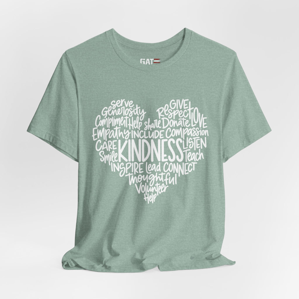 Kindness Teacher Tee — Motivational Words Unisex Jersey Short Sleeve