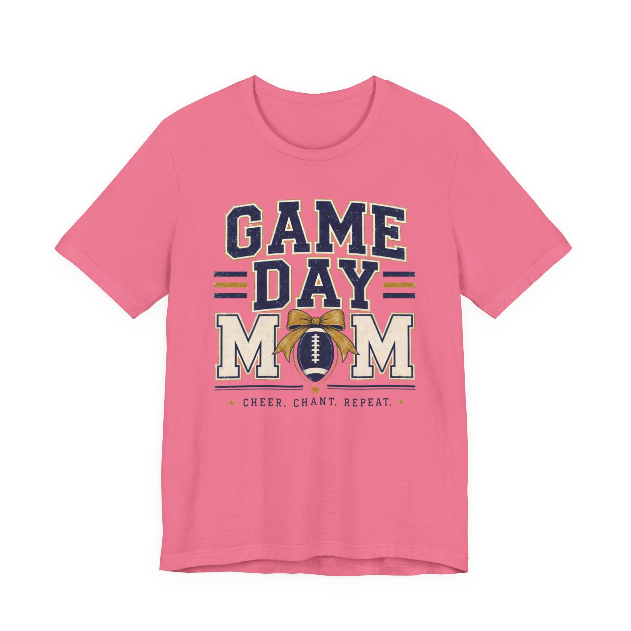 Game Day Mom T-Shirt — Football Cheer & Mom Tee ("Game Day Mom" design)