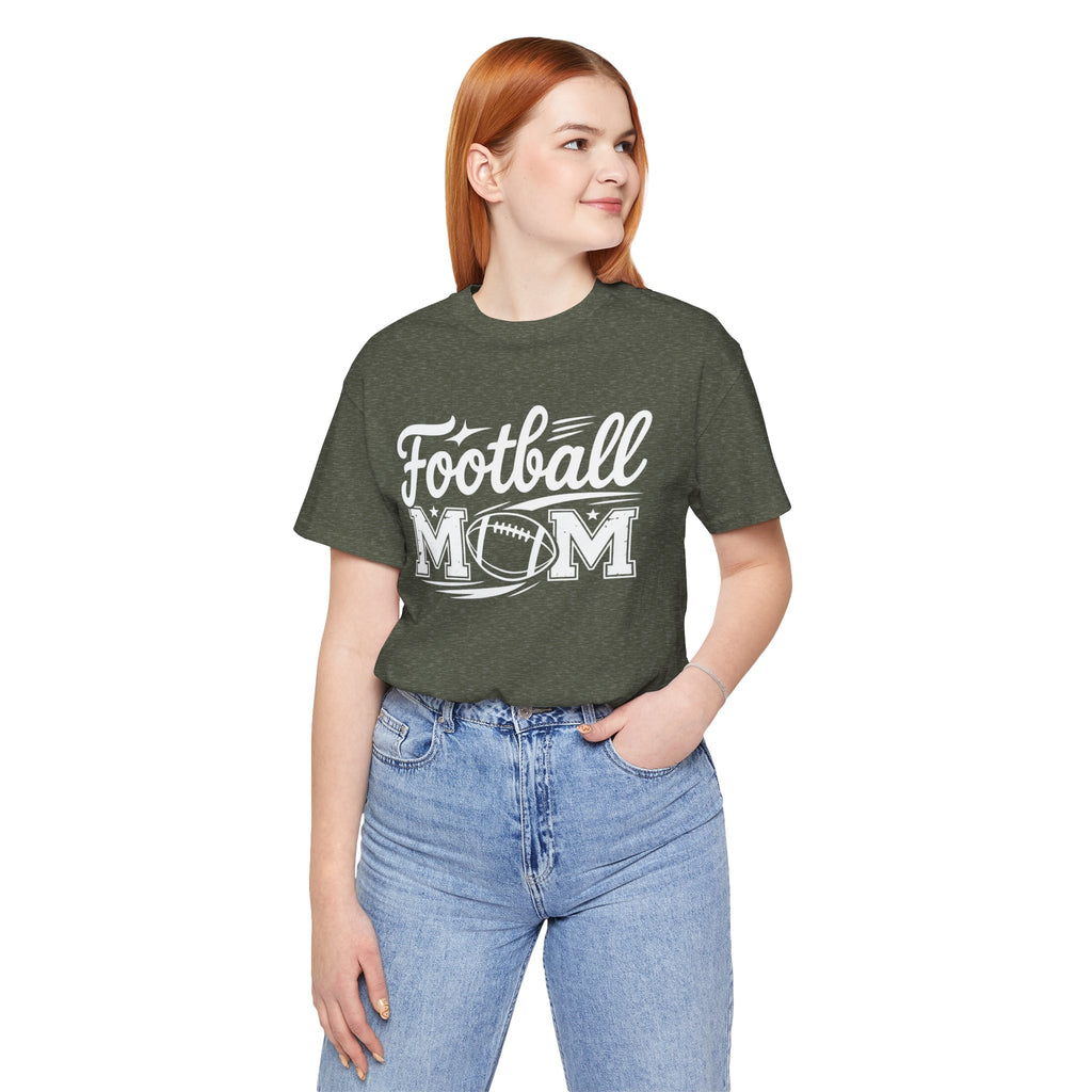 Football Mom Personalized Shirt Custom Player Name Number Game Day Tee