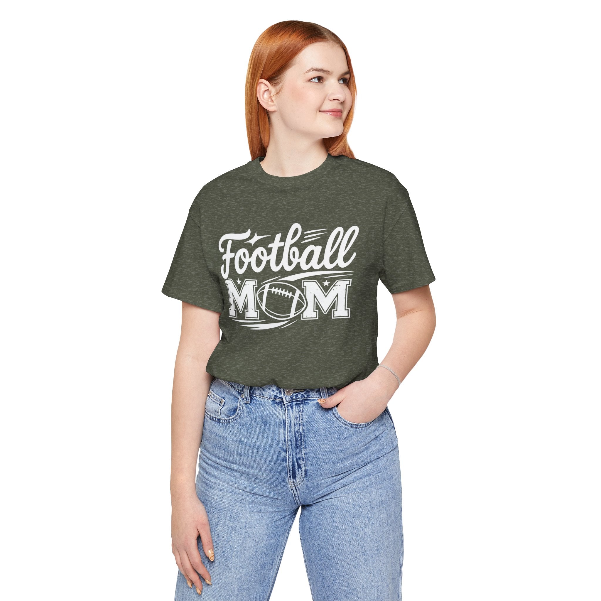 Football Mom Personalized Shirt Custom Player Name Number Game Day Tee