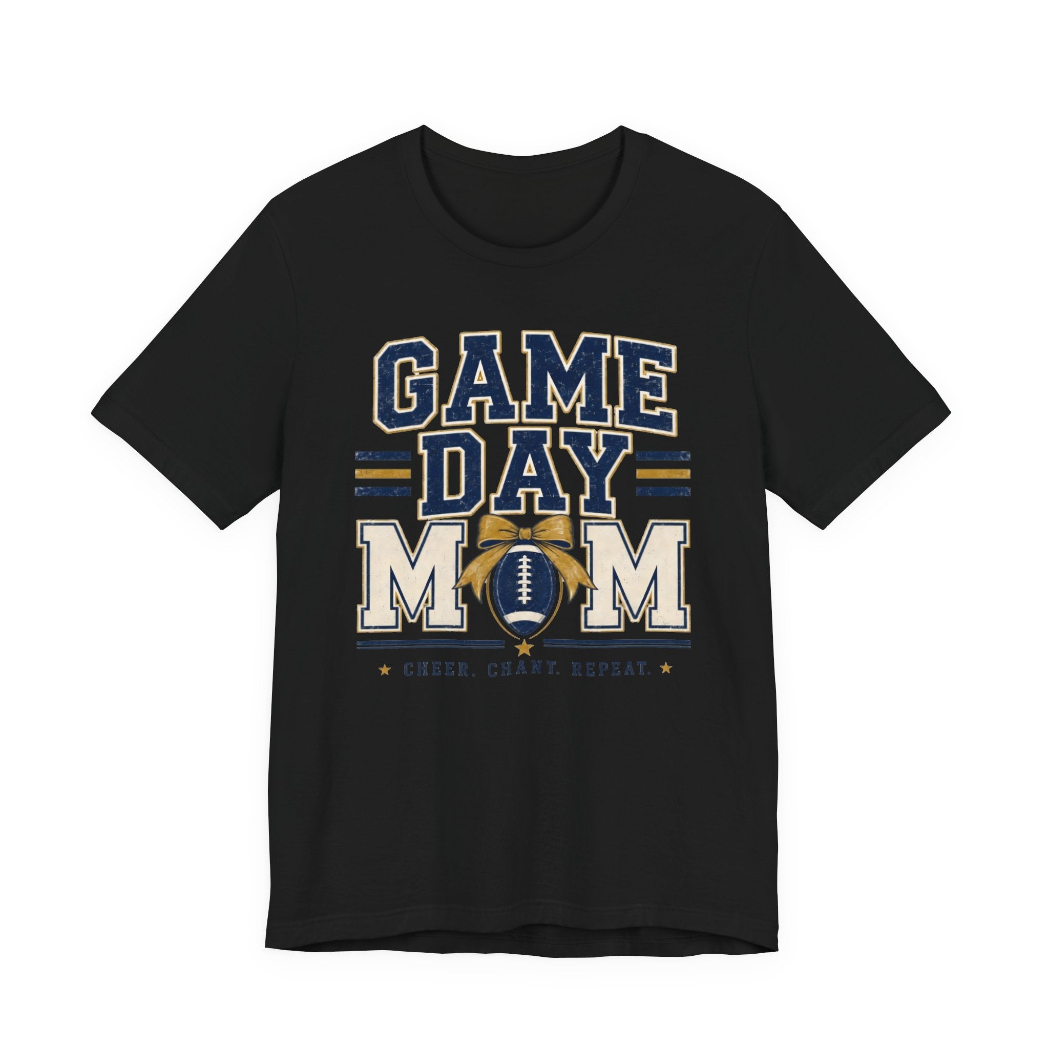 Game Day Mom T-Shirt — Football Cheer & Mom Tee ("Game Day Mom" design)