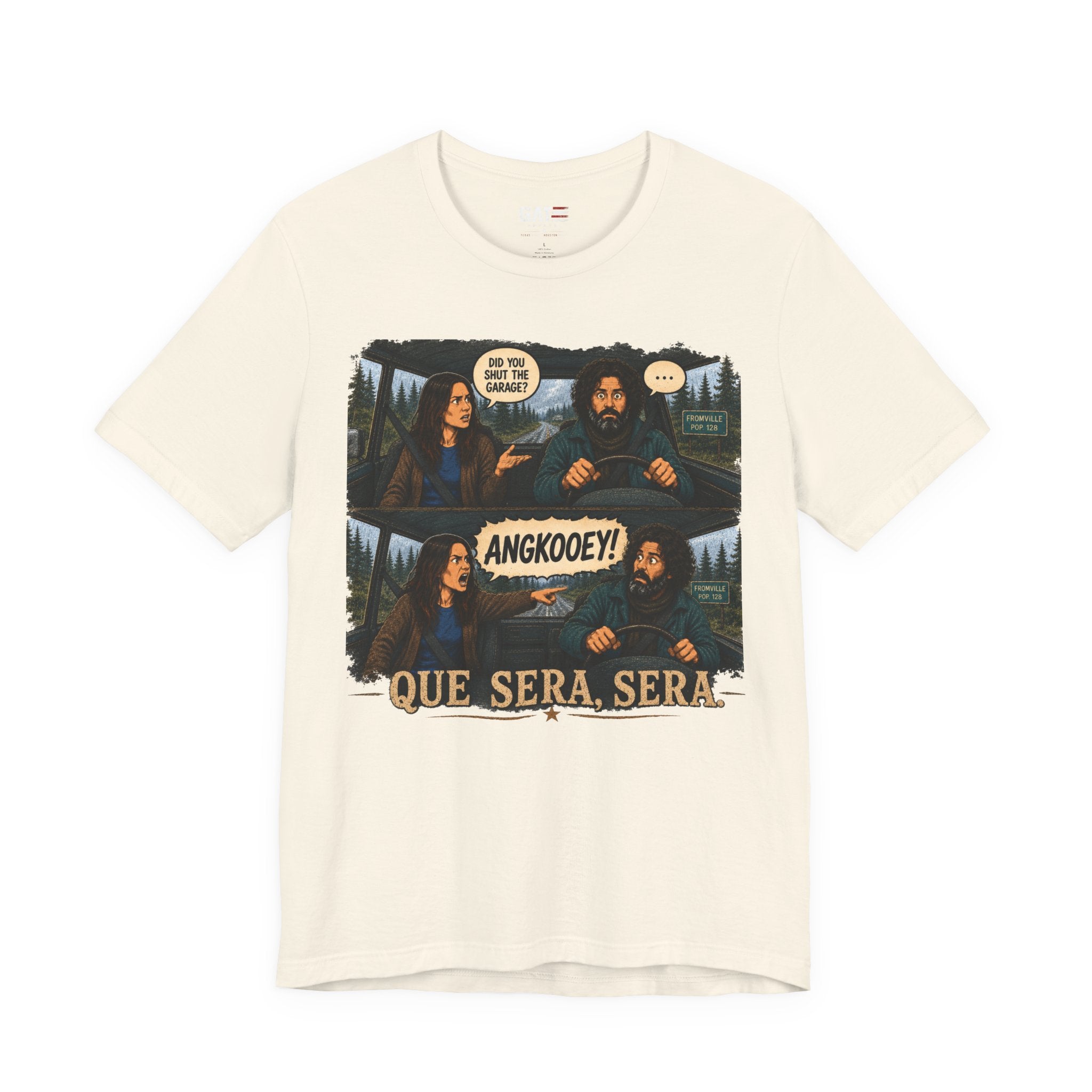 From|FromVille|Angkooey|Funny Horror Comedy Tee| Driving