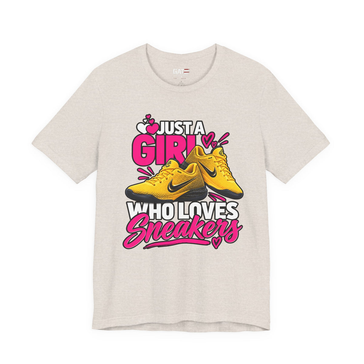 Caitlin Clark Caitlin 1s Just a Girl Sneaker Shirt | Style 3