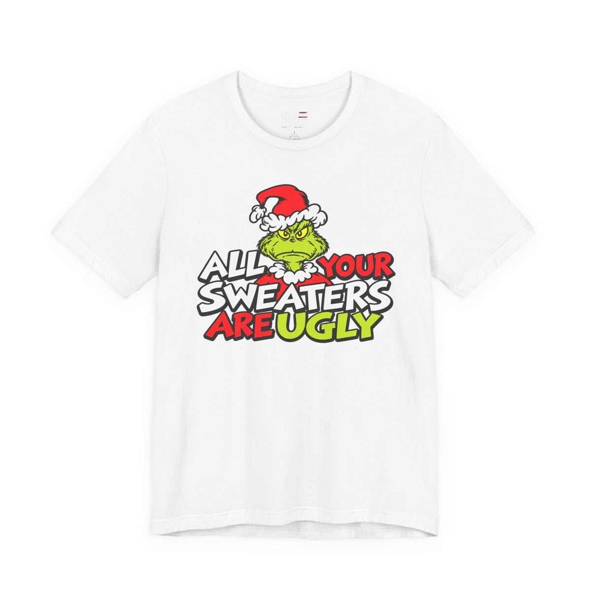 Grinch 'All Your Sweaters Are Ugly' Christmas Tee - product image 3