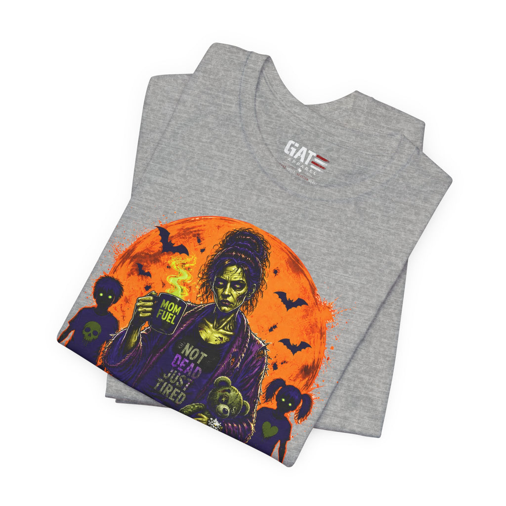 Mombie Halloween T-Shirt — 'Not Dead Just Tired' Mom Zombie Tee