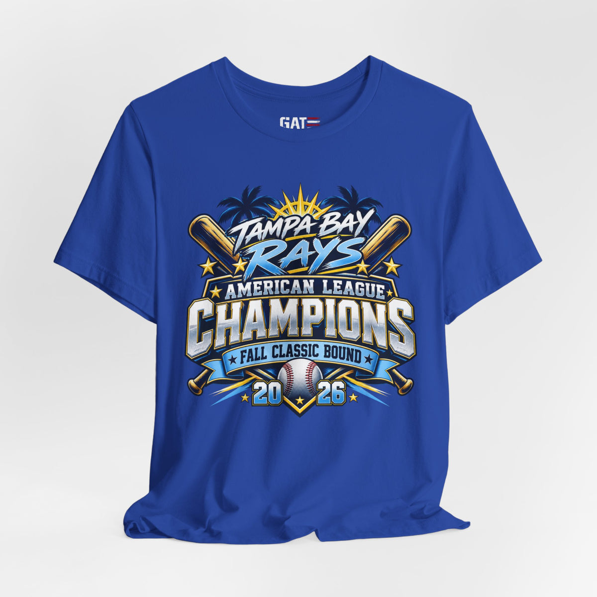 Tampa Bay Rays "American League Champions" Tee — 2026 Fall Classic Bound Baseball Shirt