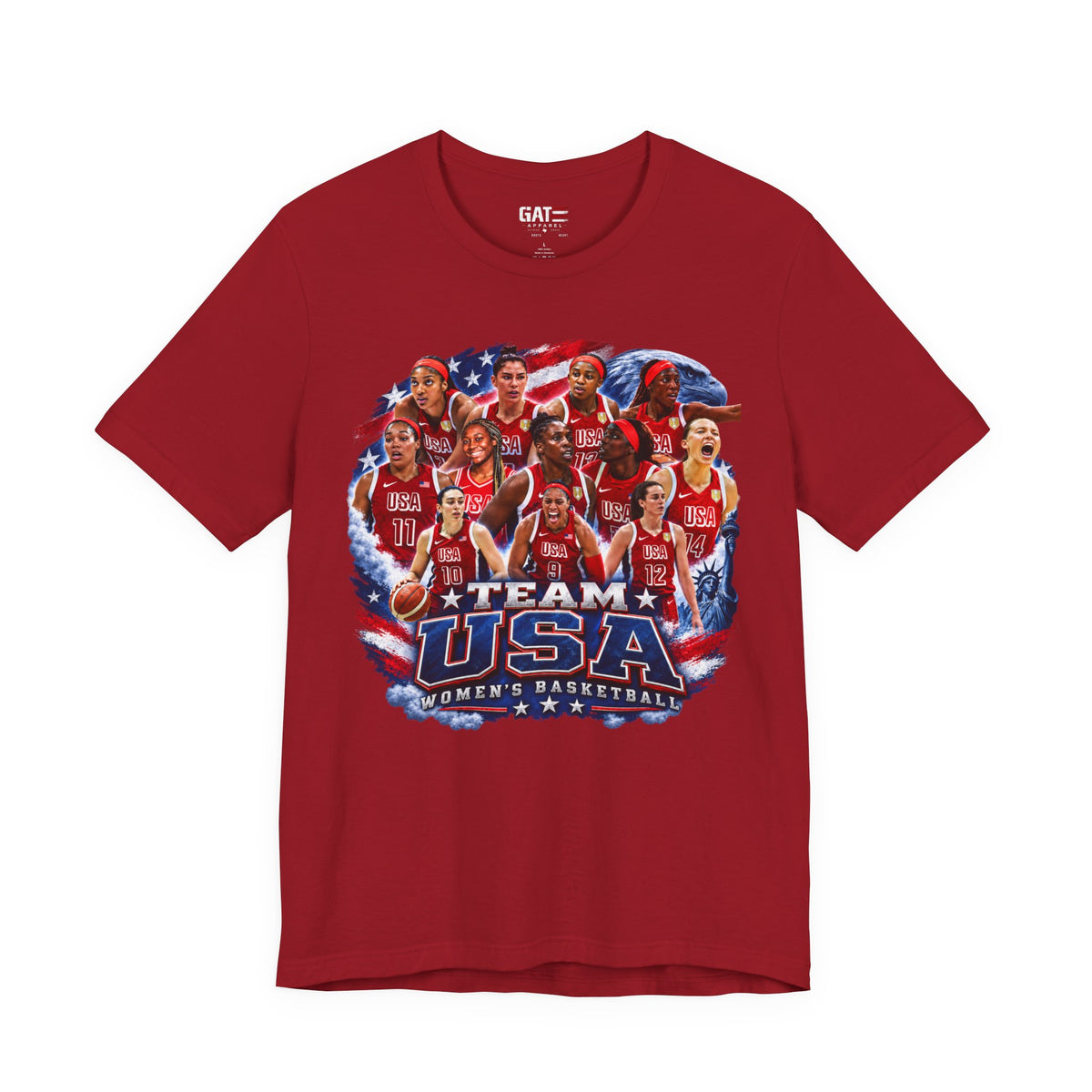 Team USA Women's Basketball Shirt | FIBA Tee 2026 Design 3