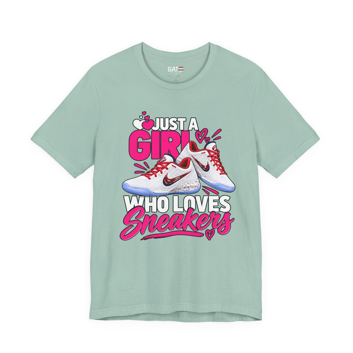 Caitlin Clark Caitlin 1s Just a Girl Sneaker Shirt | Style 4