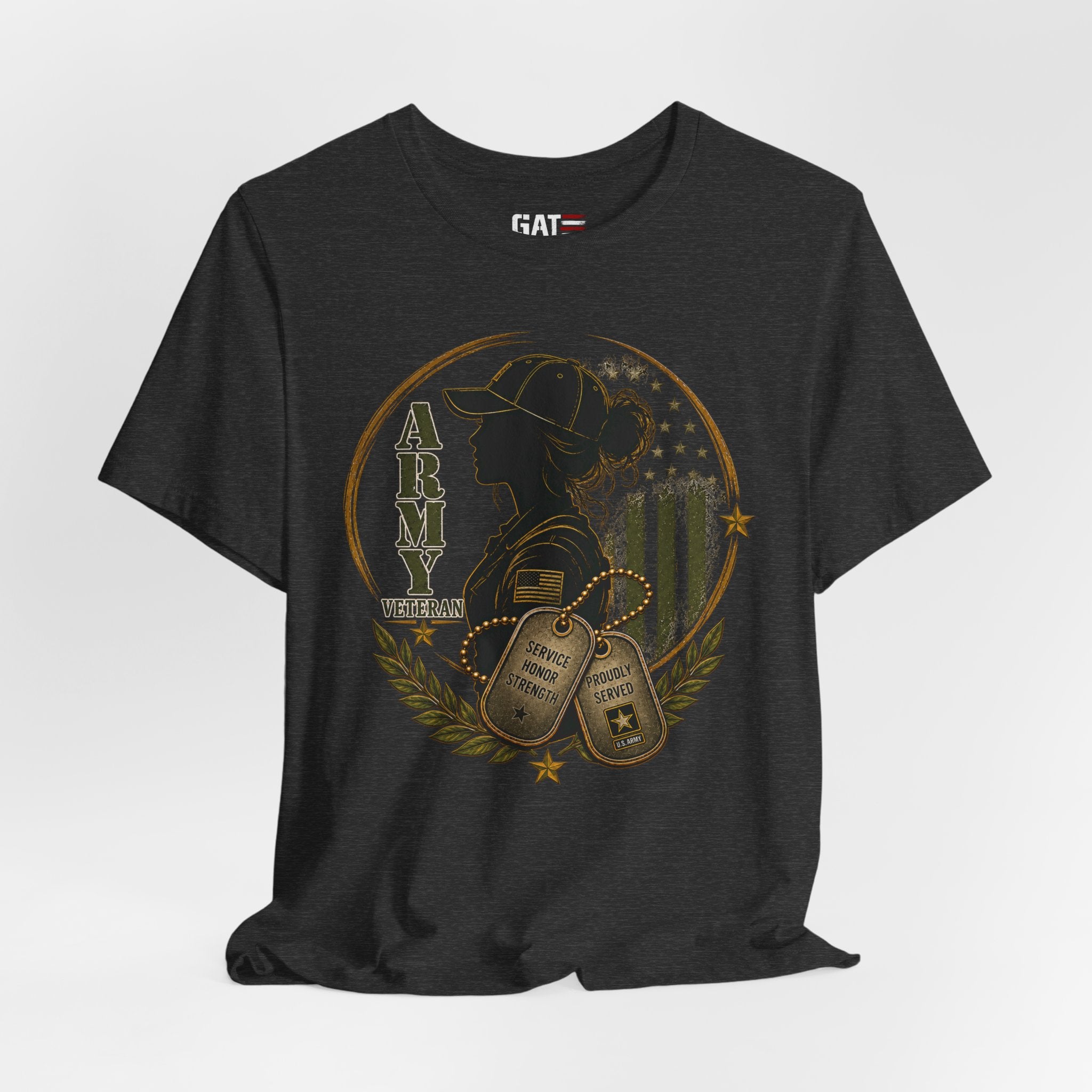 Female Vet Army Veteran Women’s Tee