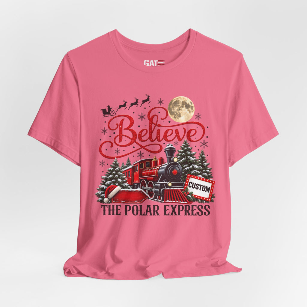 Personalized Polar Express Shirt - product mockup view 48
