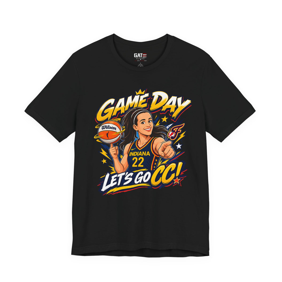 Caitlin Clark #22 Fever Up Shirt | Indiana Fever WNBA Tee