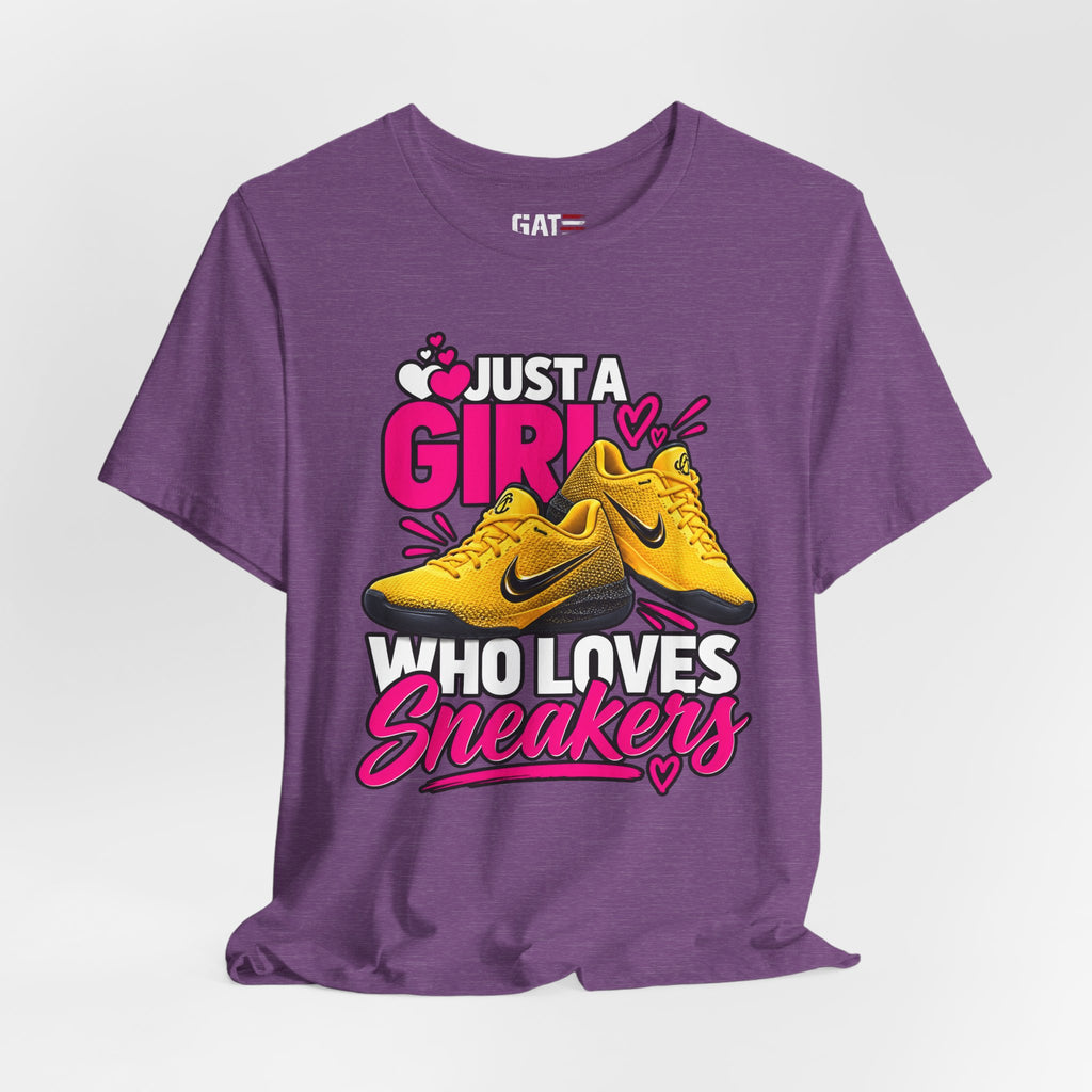 Caitlin Clark Caitlin 1s Just a Girl Sneaker Shirt | Style 3