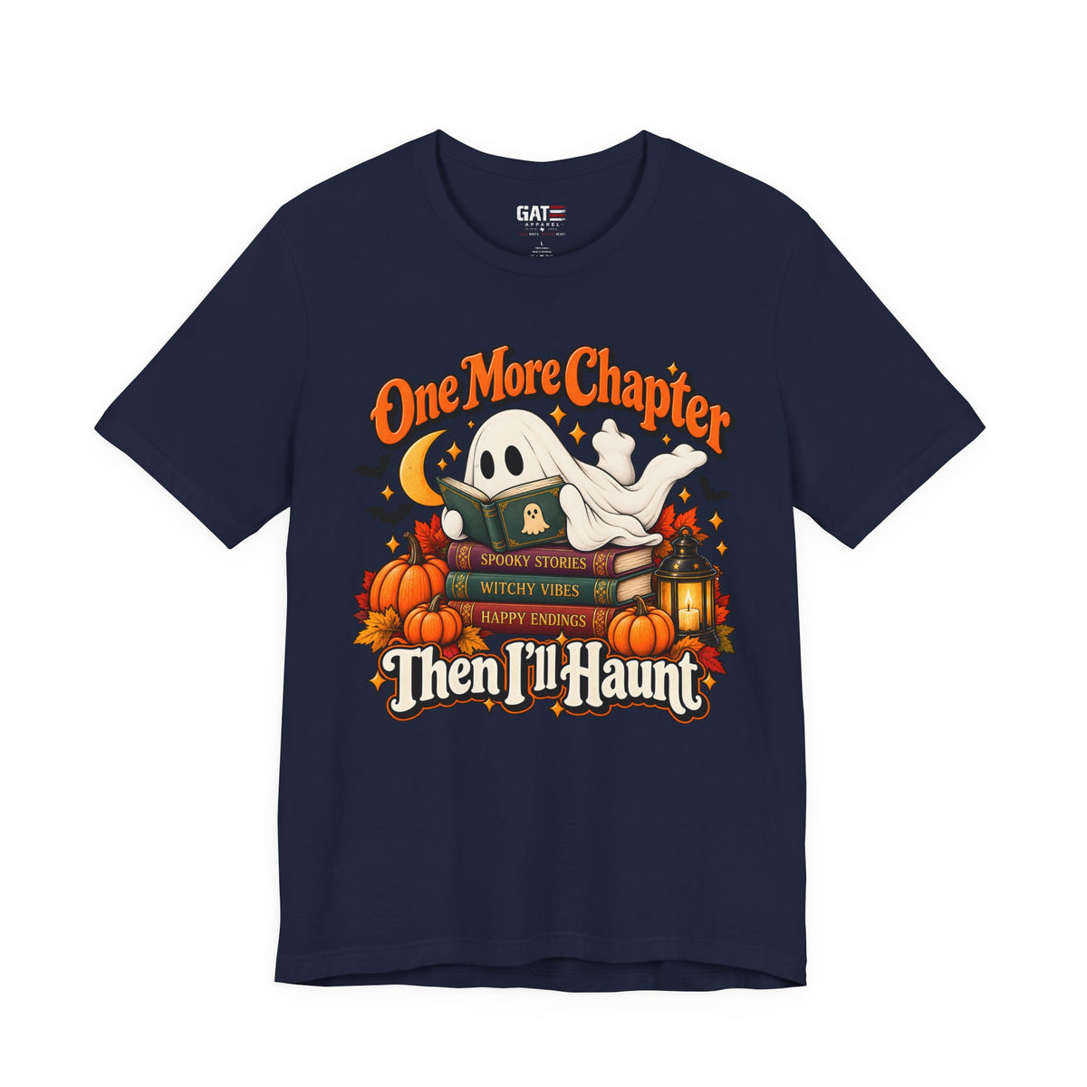 One More Chapter Then I'll Haunt Shirt | Halloween Book Tee
