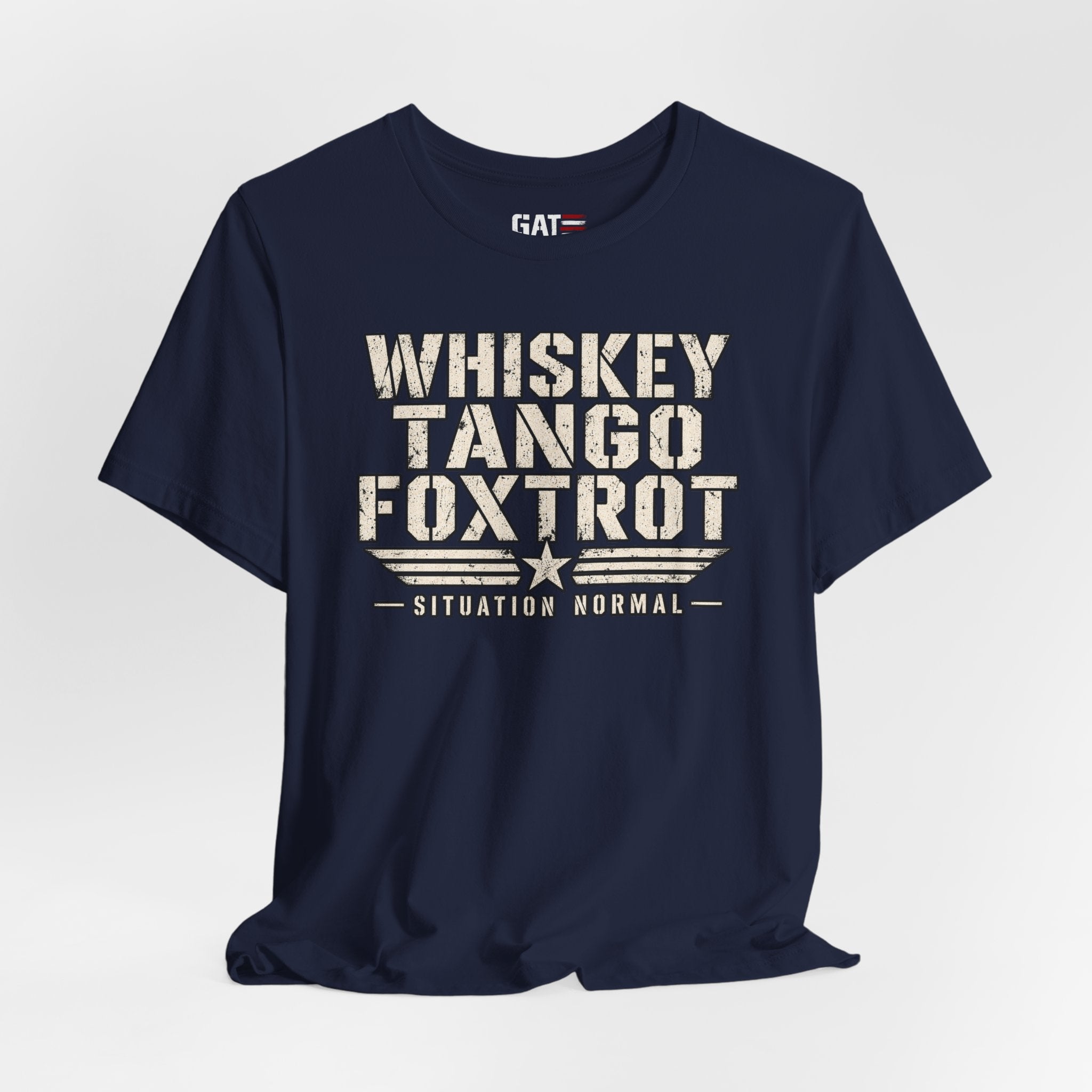 Whiskey Tango Foxtrot Tee — "Situation Normal" Military