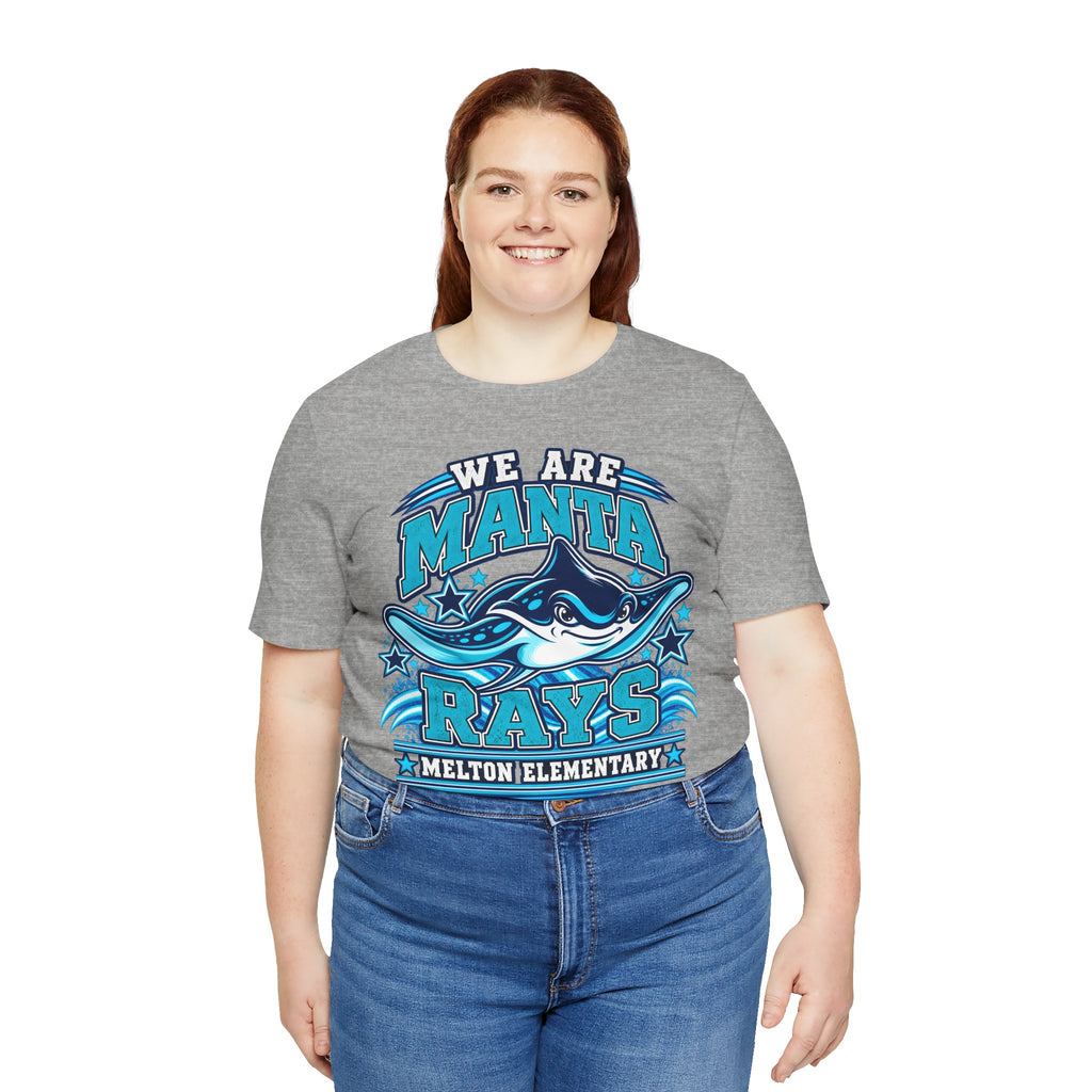 Melton Manta Rays School Tee – "We Are Manta Rays" Melton Elementary Spirit Shirt