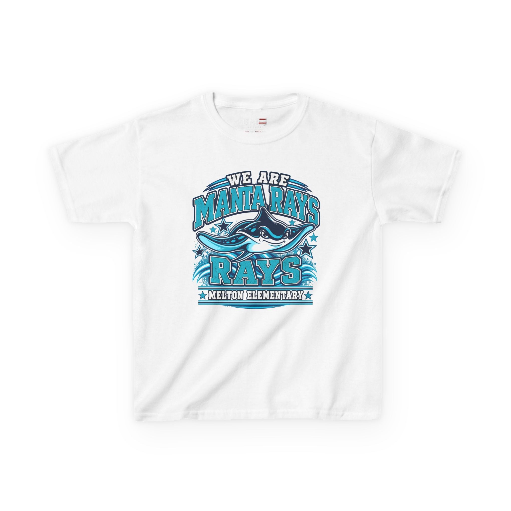Melton Kids 'We Are Manta Rays' School Spirit T‑Shirt — Melton Elementary