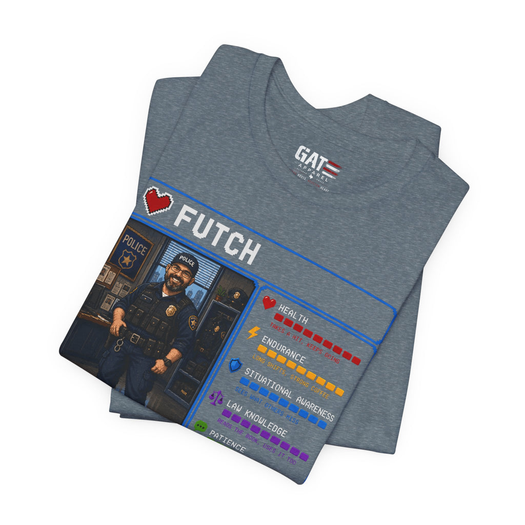 Custom Police Officer RPG Character Shirt | Personalized Law Enforcement Gift