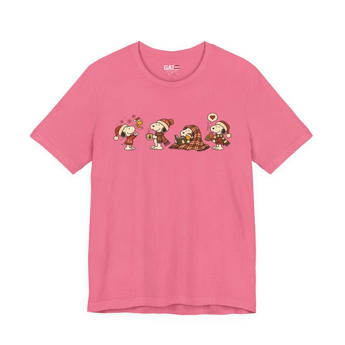 Cozy Christmas Snoopy Shirt - product mockup view 15