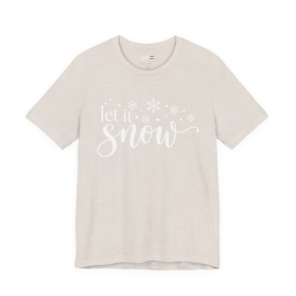 Let It Snow Winter Shirt - product mockup view 8